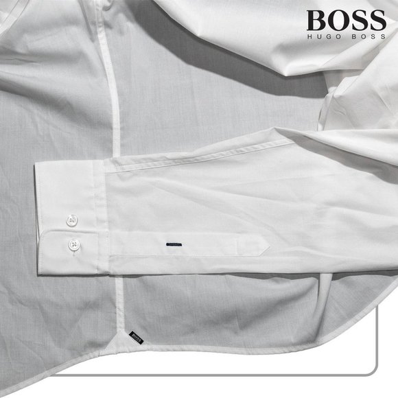Hugo Boss Men's White Button Down Shirt (size  XL) - Picture 5 of 5